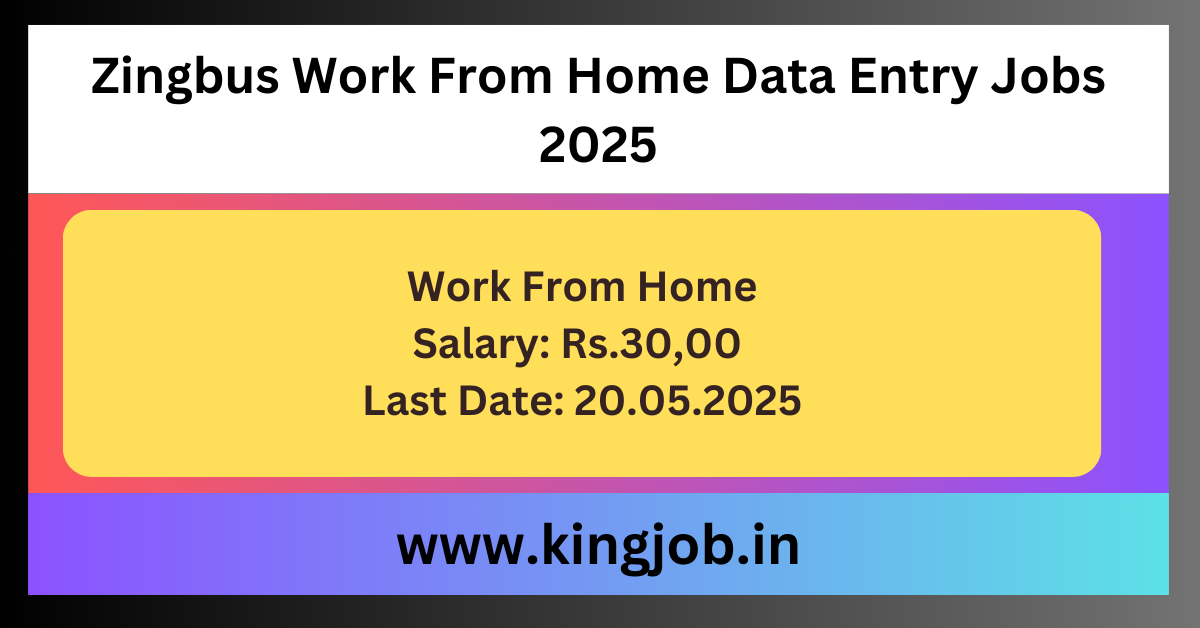 Zingbus Work From Home in 2025
