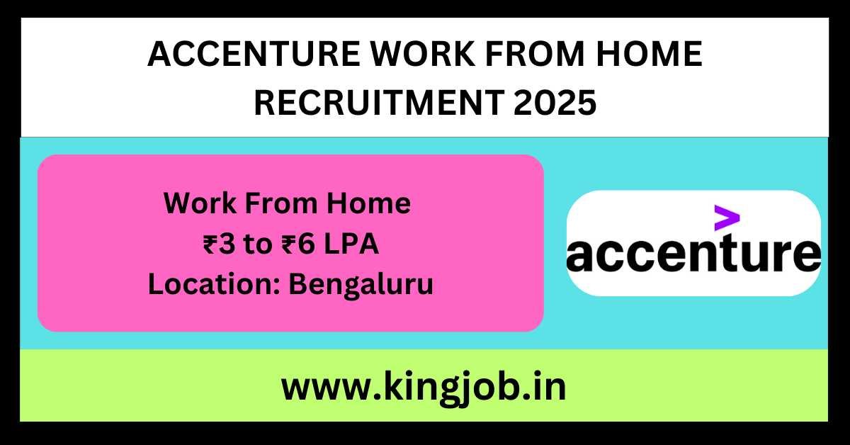 Accenture Work From Home Job