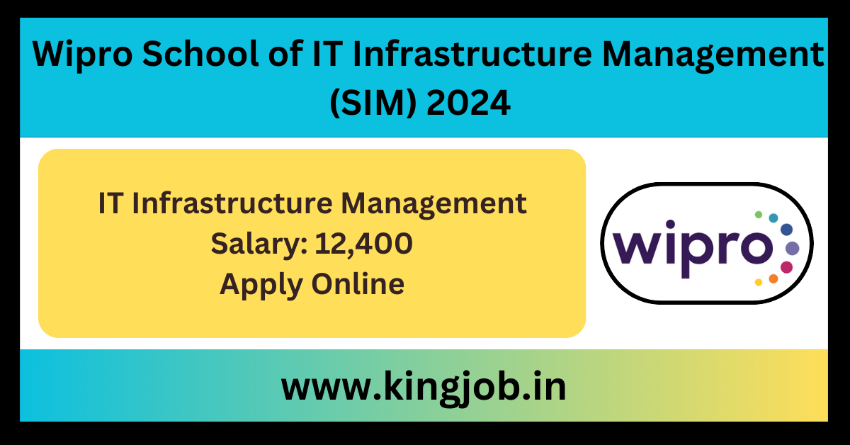 Wipro SIM 2024 Job Employment