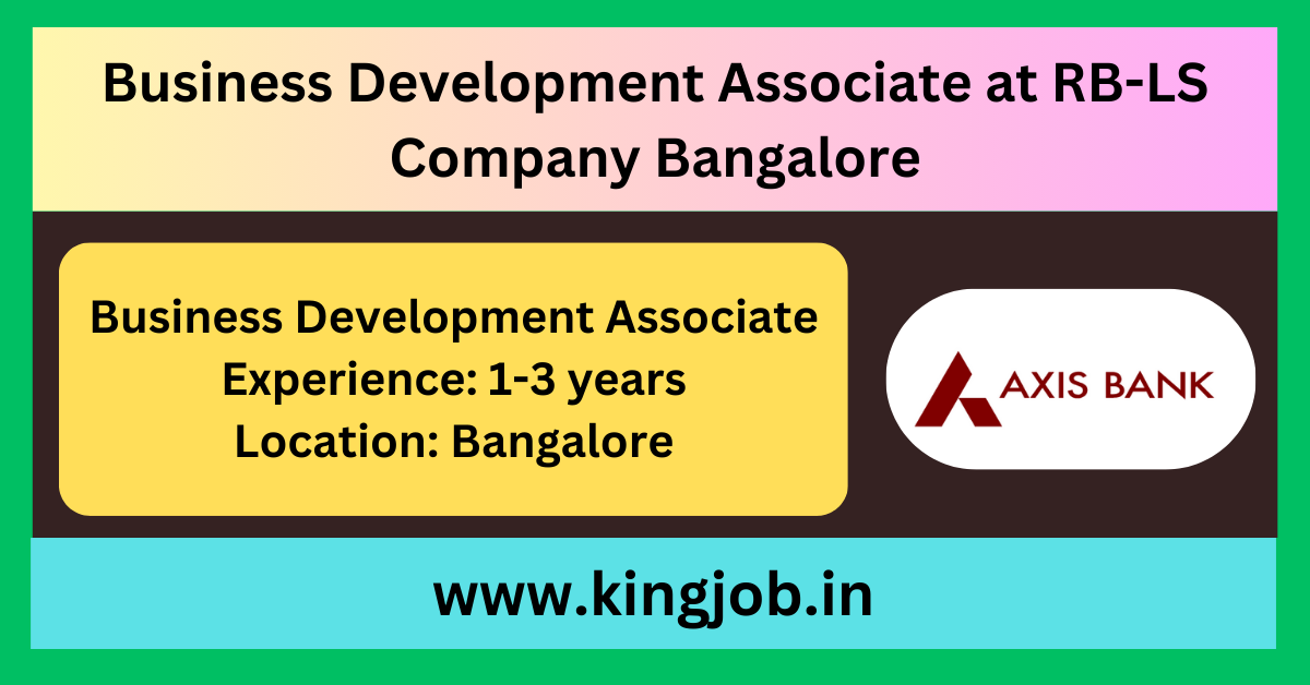 Axis Business Development Associate RB-LS