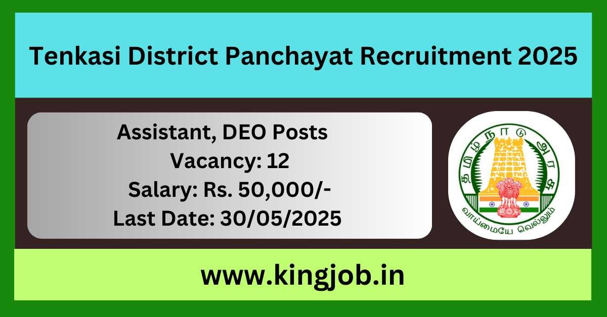 Tenkasi District Panchayat Recruitment 2025
