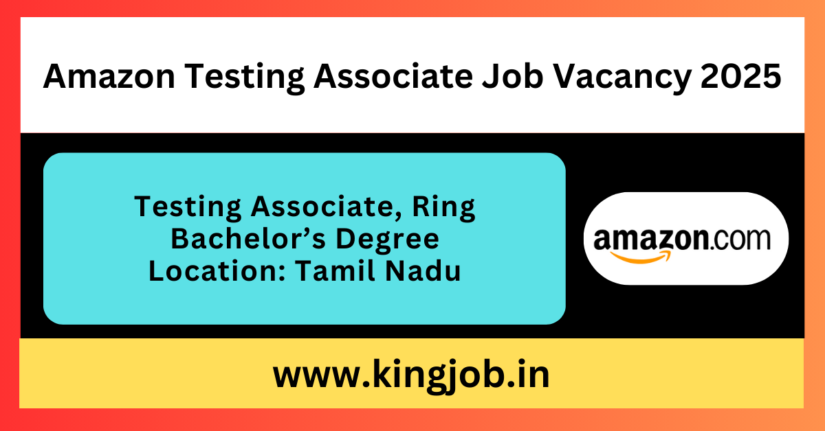 Amazon Testing Associate Job