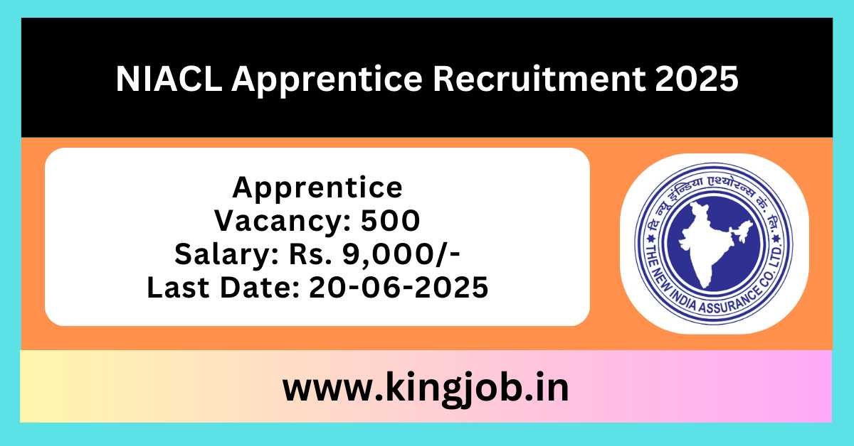 NIACL Apprentice Recruitment 2025