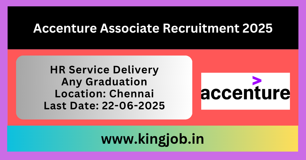 Accenture Associate Recruitment 2025
